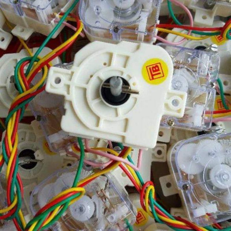 timer mesin cuci 3 kabel universal / putaran timer pencuci mesin cuci 2 tabung 3 kabel