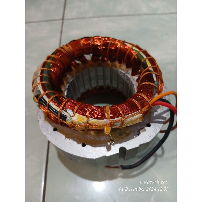 Spul Gulungan Stator Pompa Air Shimizu 125,126,128,130,135 Bit