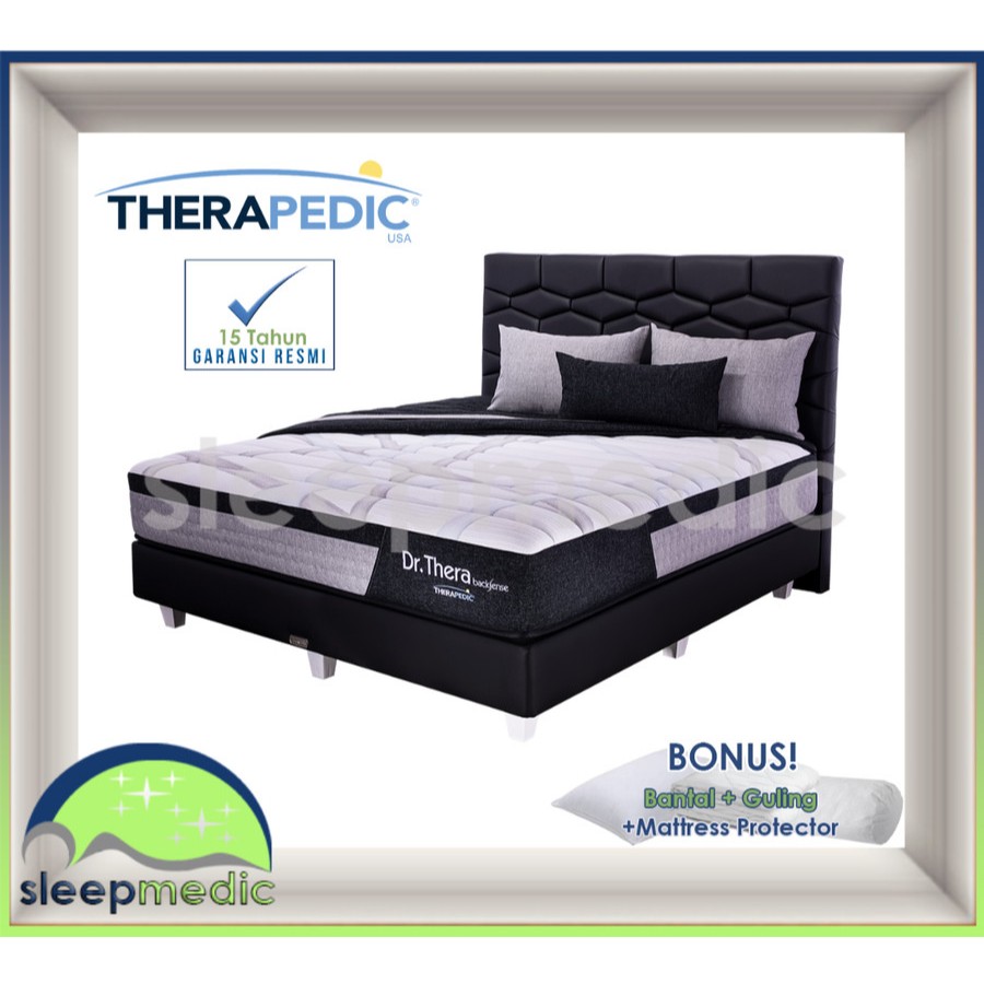 THERAPEDIC SpringBed DR THERA ( KASUR / FULL SET ) 160 180 200 100 120
