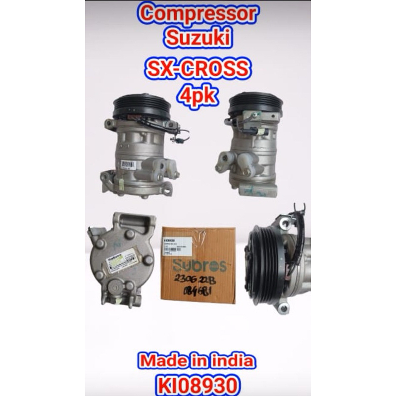 Compressor Kompresor Suzuki Sx-Cross SxCross 4pk Original