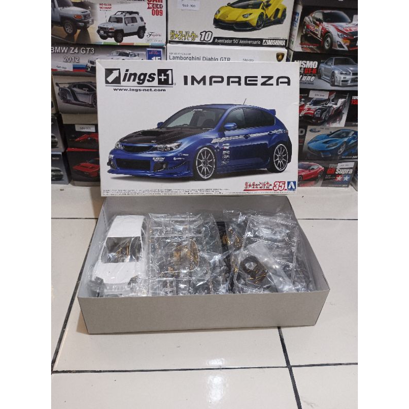 Aoshima Subaru Impreza Ings