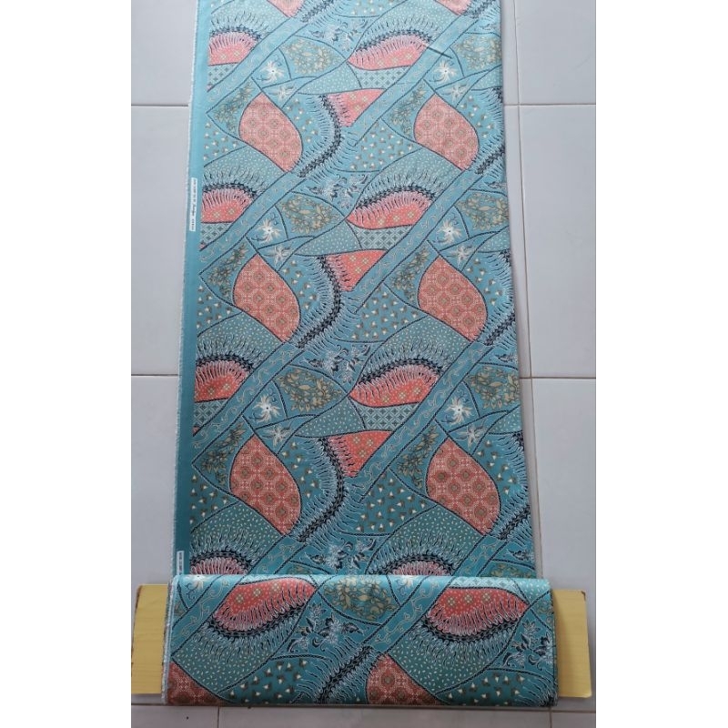 Batik Satin Meteran Premium/Bahan batik printing/bahan baju meteran/dasar batik meteran premium l Ba