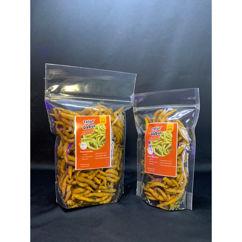 

Cemilan BY DYO - Telur gabus pedas duan jeruk 300gram & 125gram