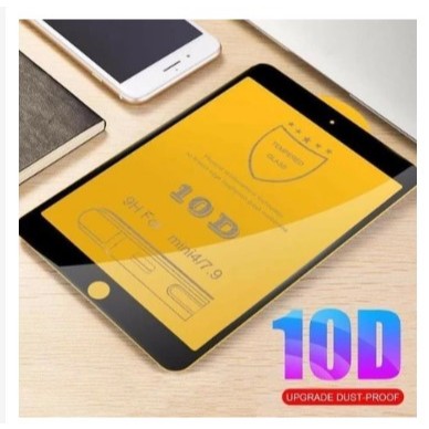 [ IPAD 12 PRO 12.9 INCH ] ANTI GORES FULL LAYAR / TEMPERED GLASS 10D FULL GLUE