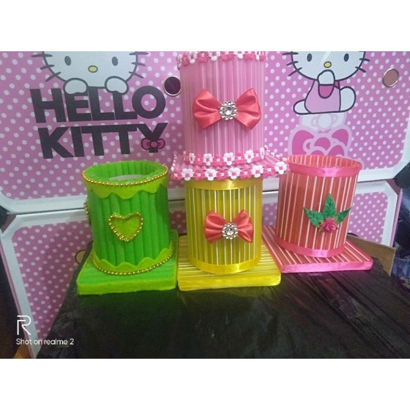 

prakarya tempat pensil dari daur ulang sedotan