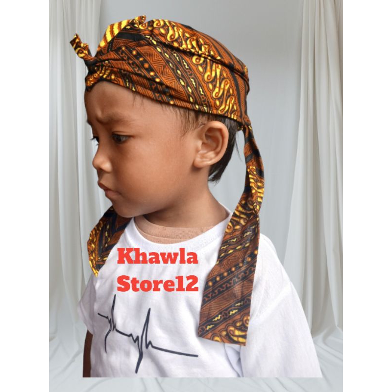 Iket Kepala Sunda Anak Laki/Topi Adat Sunda Anak