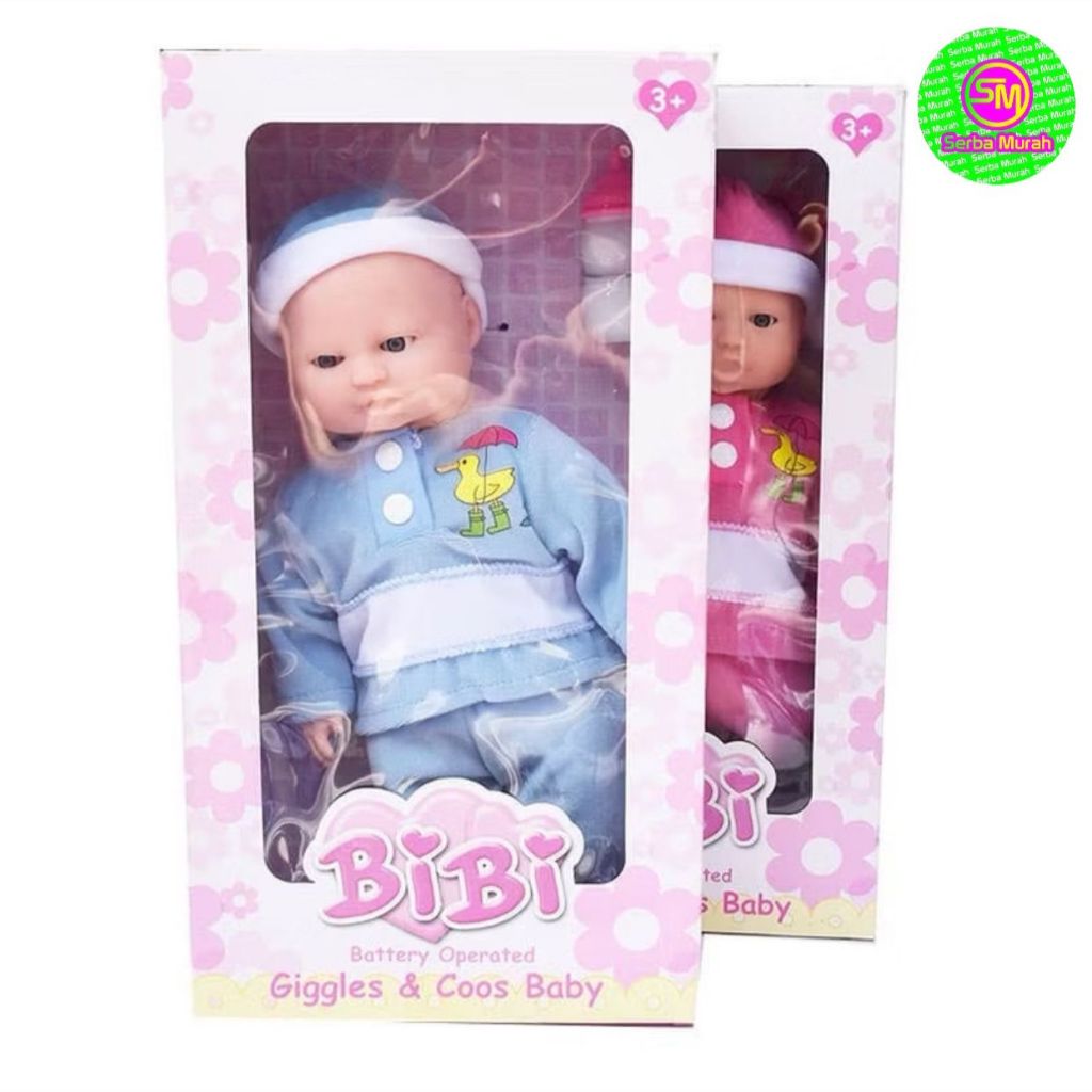 Mainan Boneka Baby Bibi Giggles & Coos Baby