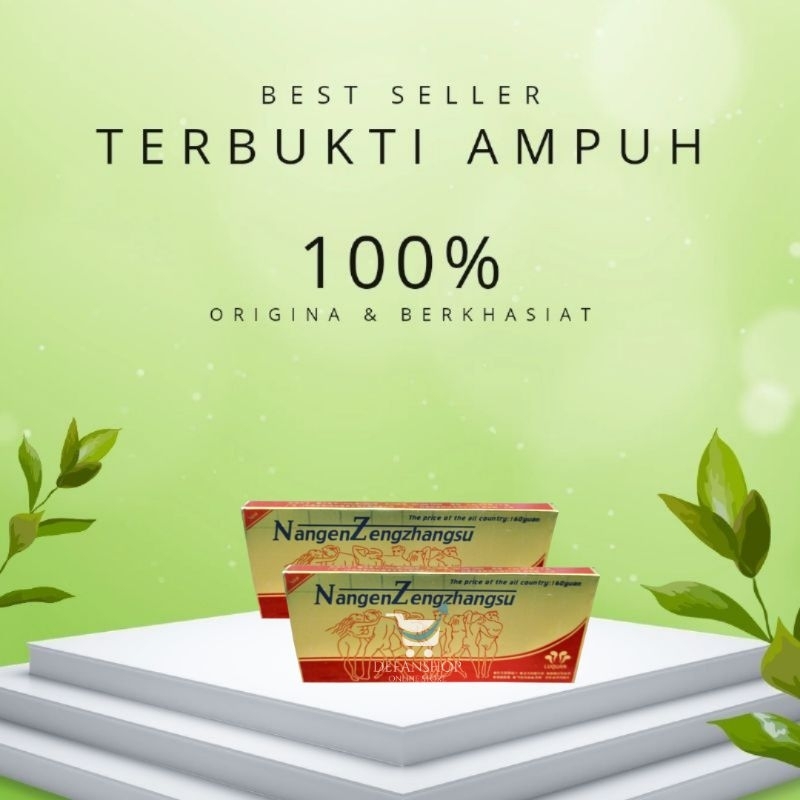 Suplemen Herbal (Nangen) 100% Asli Original 1 Box Isi 12 | KAP 7821