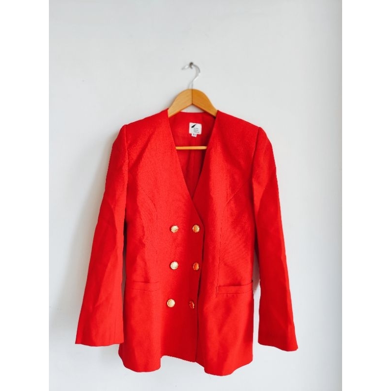 Blazer Merah Wanita
