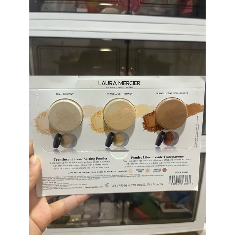 laura mercier translucent loose setting powder sample