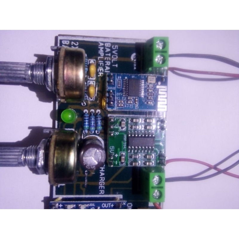amplifier baterai 5V bluetooth