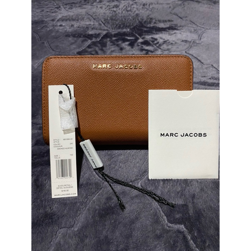 preloved mj marc jacobs daily medium compact bifold wallet