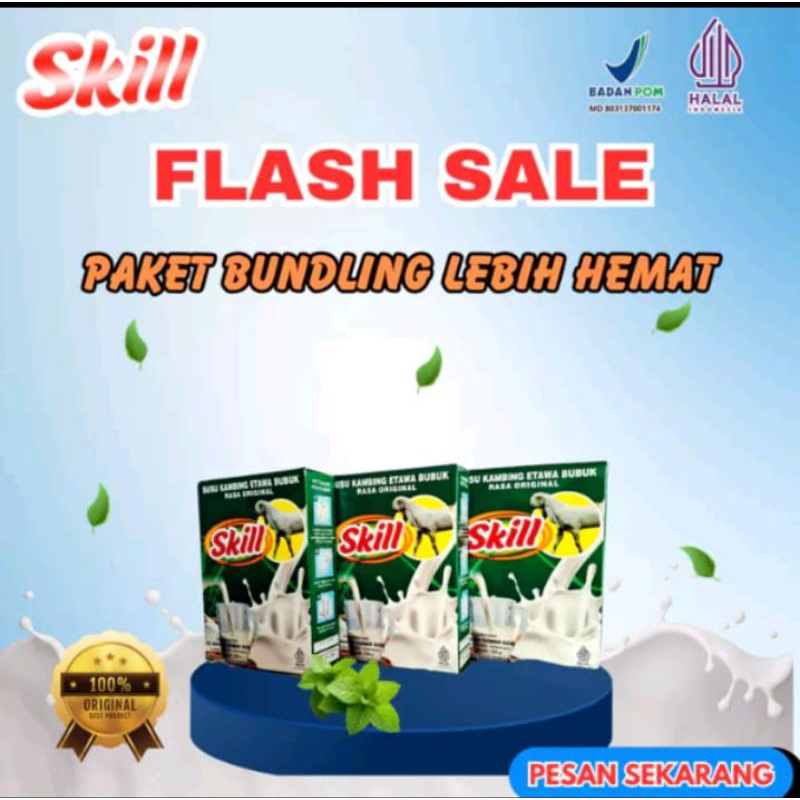 

susu etawa skill rasa original kemasan refil 250gr