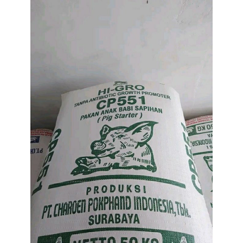 Pur Starter Babi Komplit Pakan Babi B2 Untuk CAMPURAN Pakan Ternak