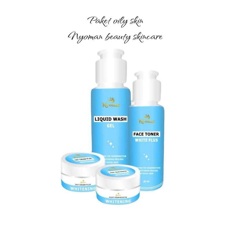 paket oily skin/paket super whitening plus free gift nyoman beauty skincare  (agen resmi jawa tengah