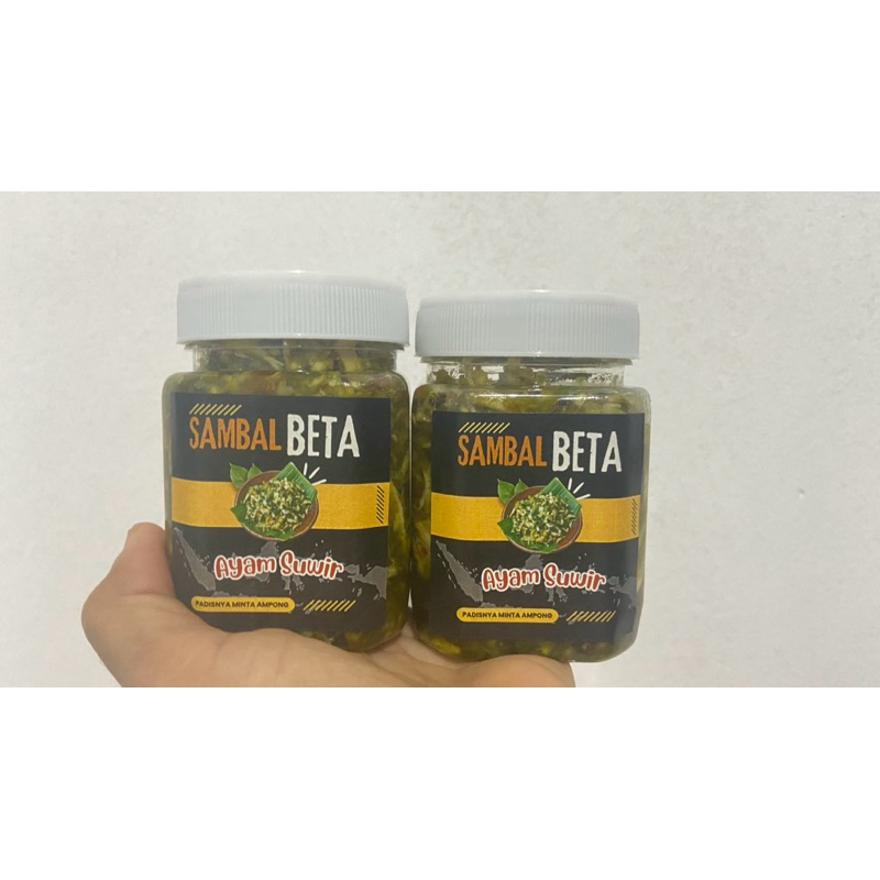 

Sambal Ijo Beta Ayam Suwir 150ml