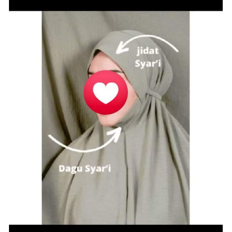 Khimar dagu Malaysia