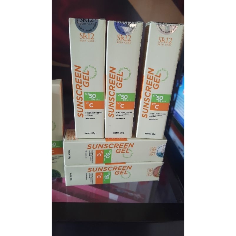 Sunscreen Gel sr12 luwu Timur