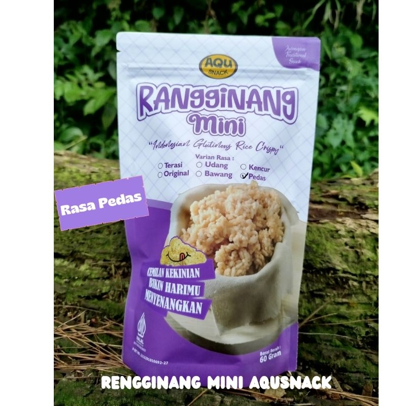 

Rengginang Mini Rasa Pedas by AquSnack