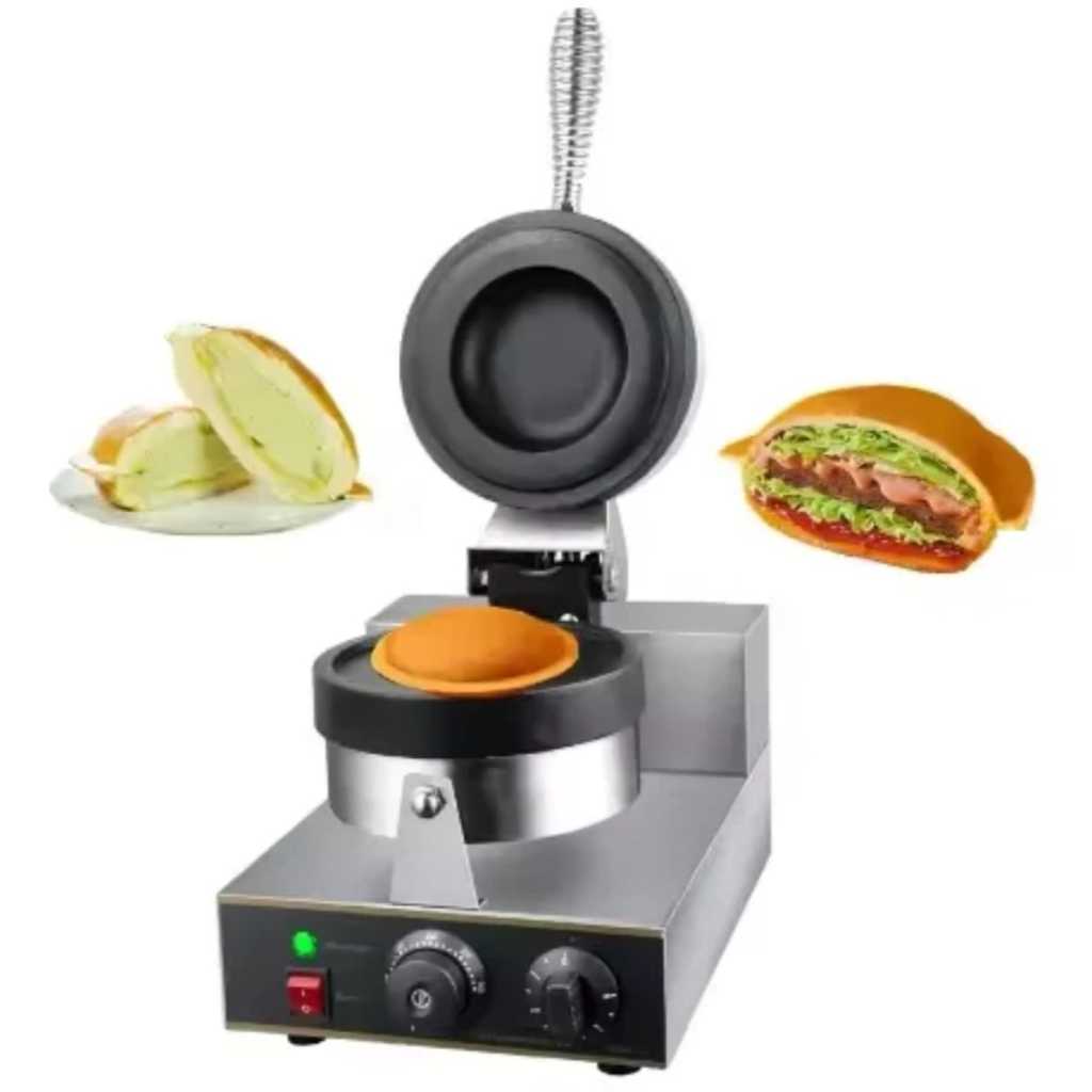 Mesin burger UFO, mesin inovatif terbaru pembuat burger tak tumpah