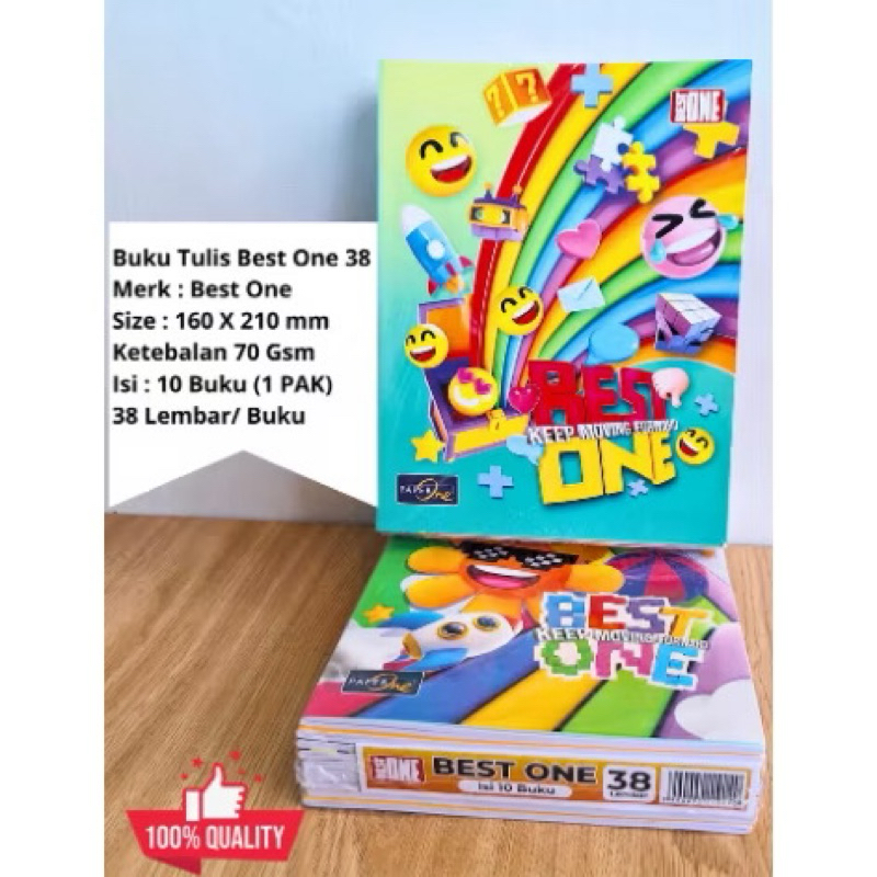 

Buku Tulis Best One 38 Lembar