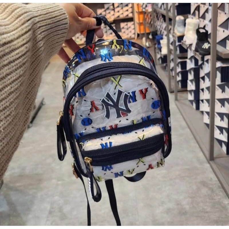mlb authentic bagpack kids original clear bag