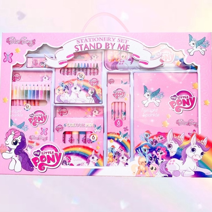 

Produk Viral Set alat gambar little pony super komplit