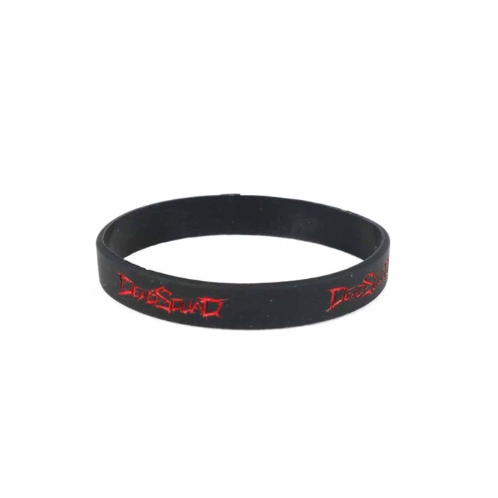 Original Bracelet Deadsquad - Logo / Gelang Deadsquad Original Hitam Merah / NEW