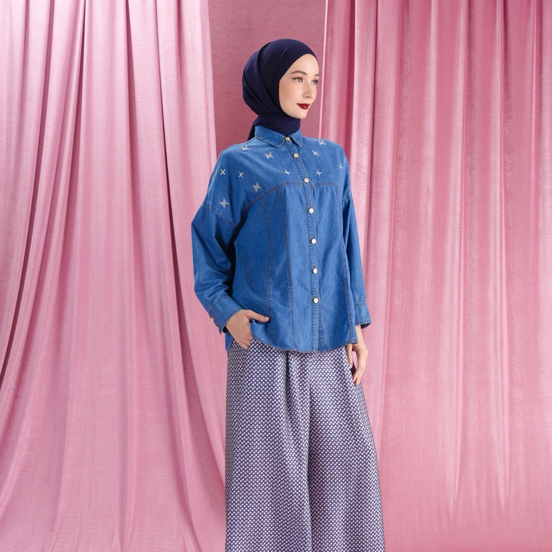 Fivestyle x Aleza Maisy Denim Shirt