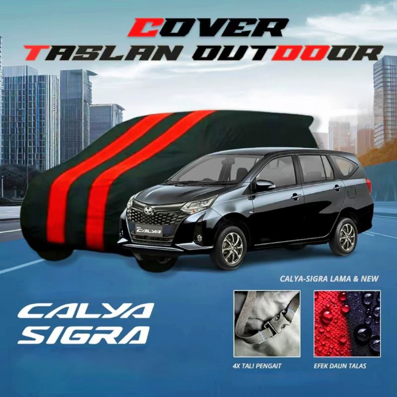 Cover sarung mobil Calya & Sigra car cover selimut pelindung mobil anti sinar UV protection waterpro