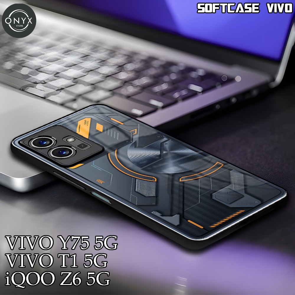 [AA33] SOFTCASE VIVO Y75 Y55 5G | VIVO T1 5G | iQOO Z6 5G | Casing Kilau Glossy VIVO | Kesing Lucu A