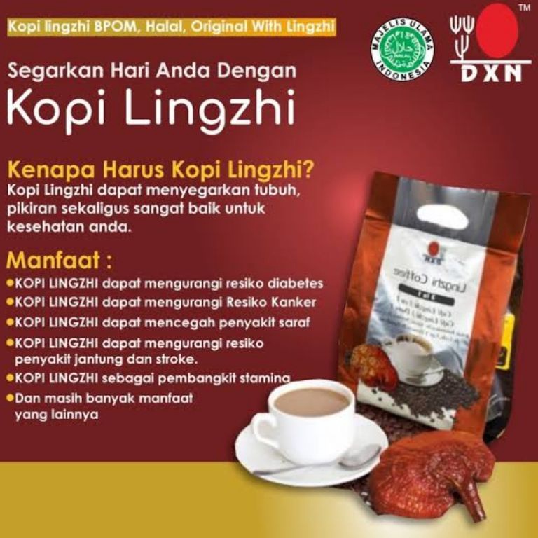 

Dijamin Laris Kopi Lingzhi 3 in 1