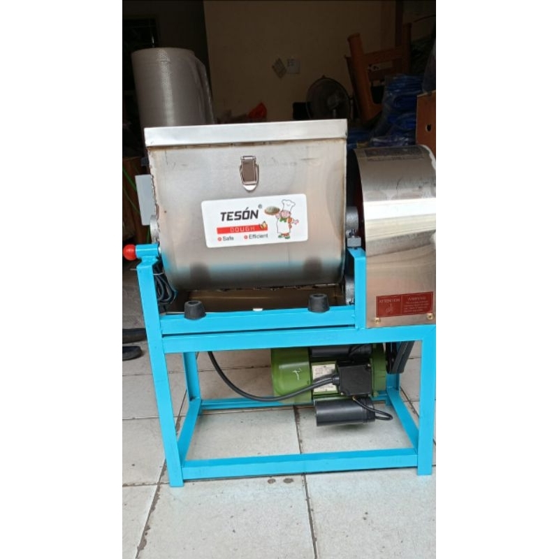 Mesin Pengaduk Adonan Mie Kue Dimsum Cilok Pempek dll 8KG Stenlist