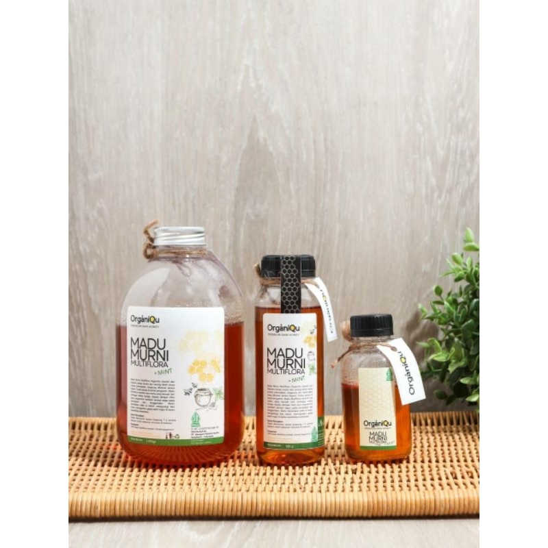 

MADU ORGANIQU Madu Mint Premium Madu Mint Herbal Madu Hutan Murni Madu Mentah Asli