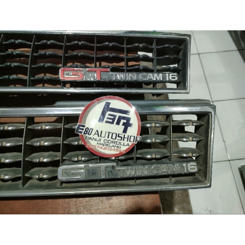 emblem grill corolla twincam GT