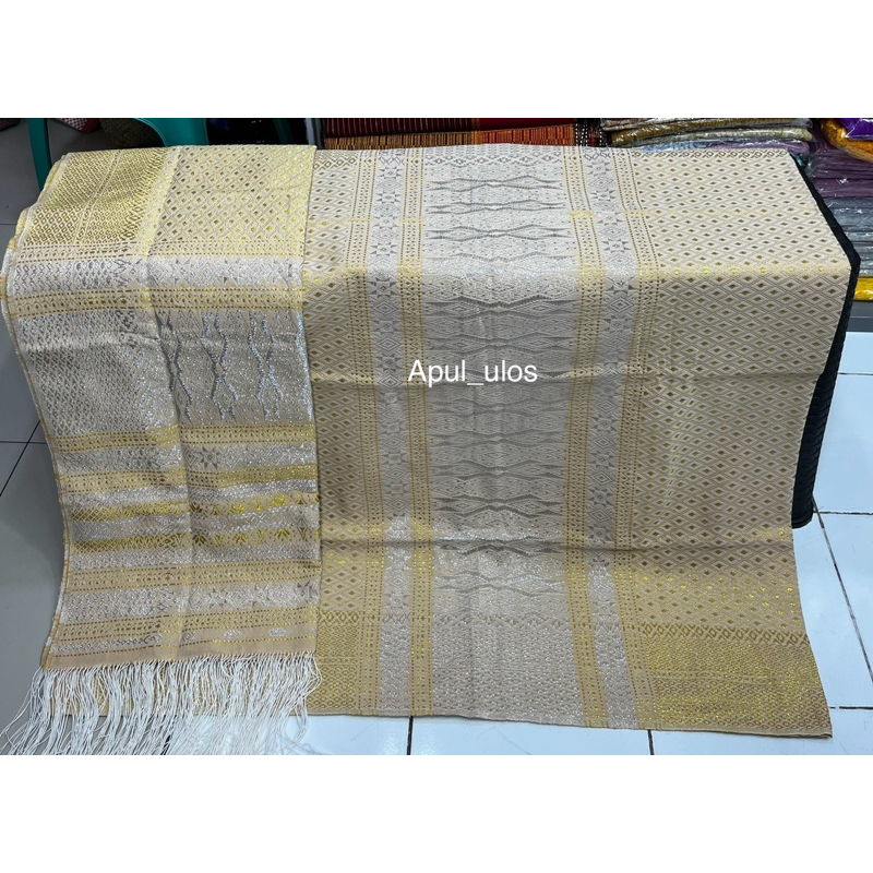 Songket tumtuman full kristal Tumtuman tanpa sambung