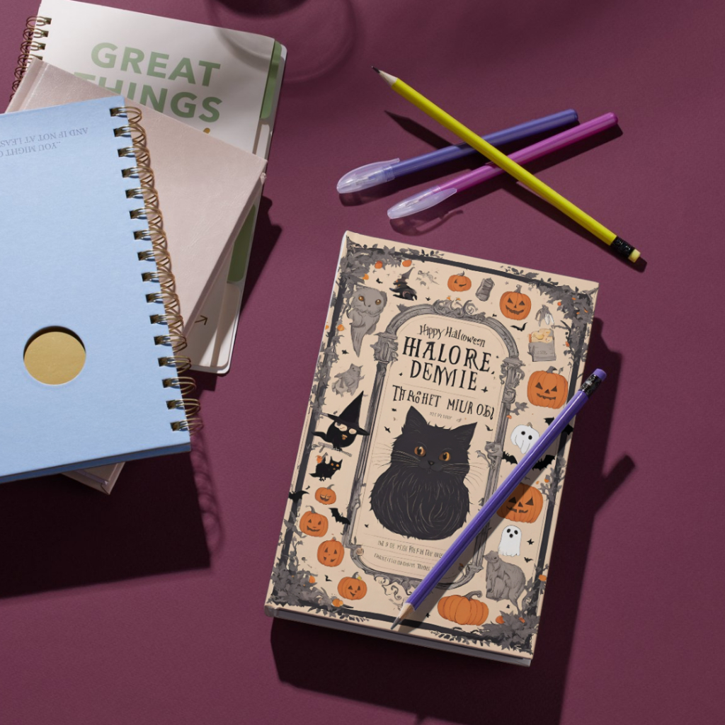 

Notebook A5 Buku Diary Aesthetic Buku Jurnal Aesthetic Sekolah 50 Lembar TEMA HALOWEEN