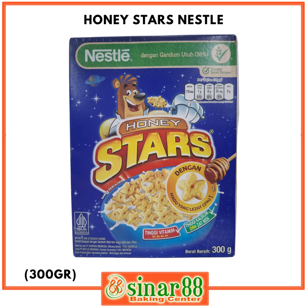 

Nestle Honey Stars (300GR)
