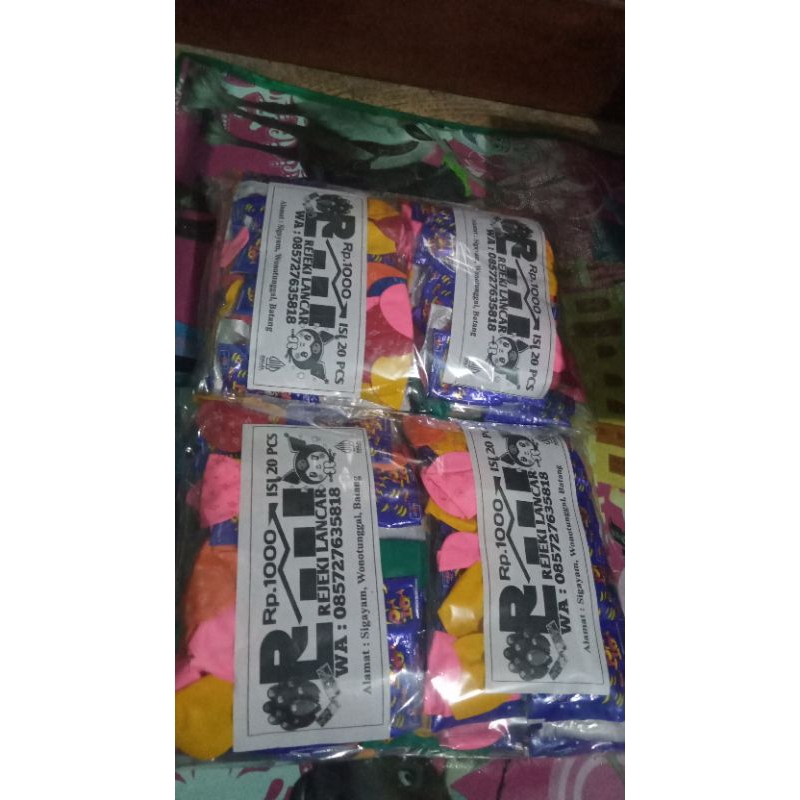 

permen balon hadiah uang mainan murah