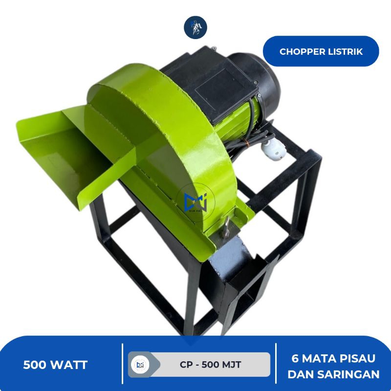Chopper Multifungsi Pencacah Rumput Dan Penepung Dinamo 500 Watt