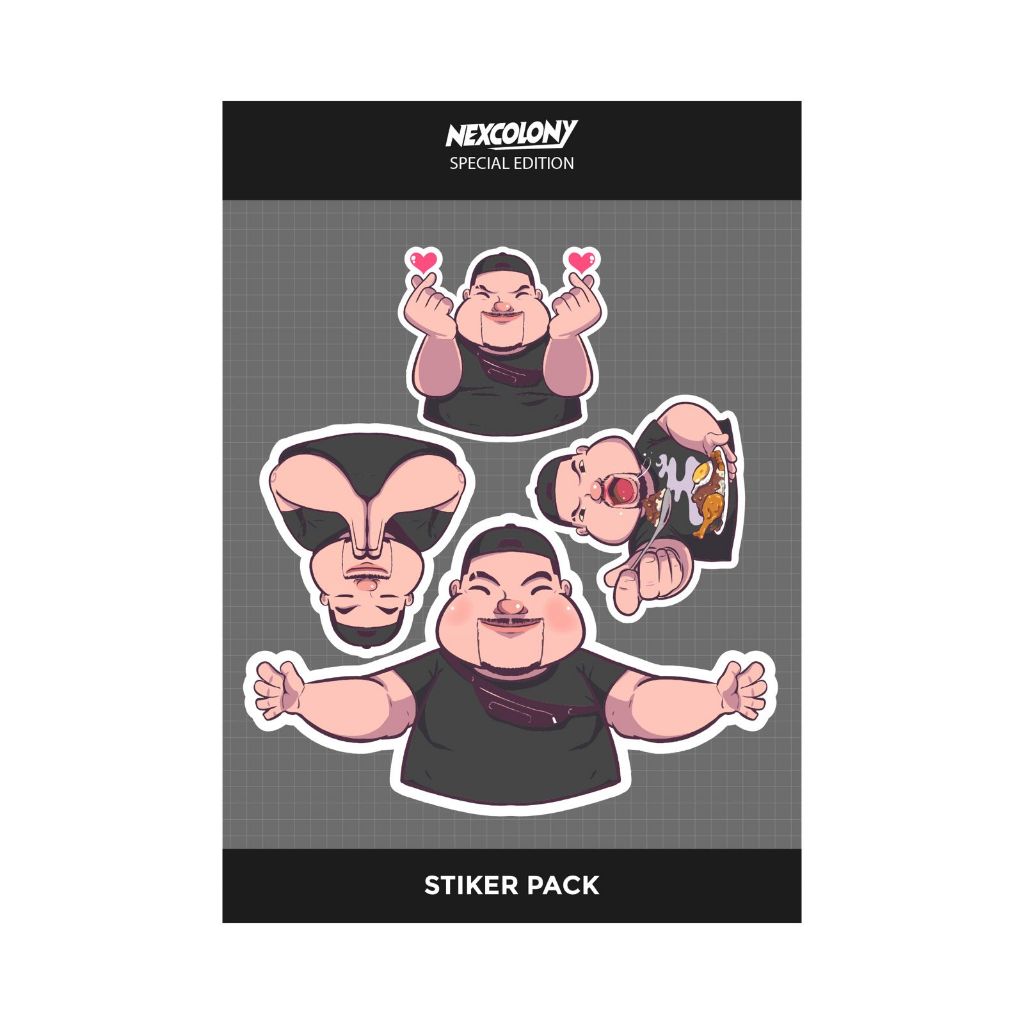 

Nexcolony Sticker Pack Edisi Nex Carlos