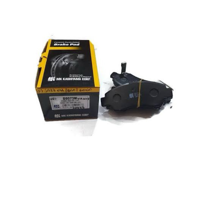 KAMPAS REM DEPAN/BRAKE PAD MK KASHIYAMA JAZZ OLD IDSI/GENIO/BRIO