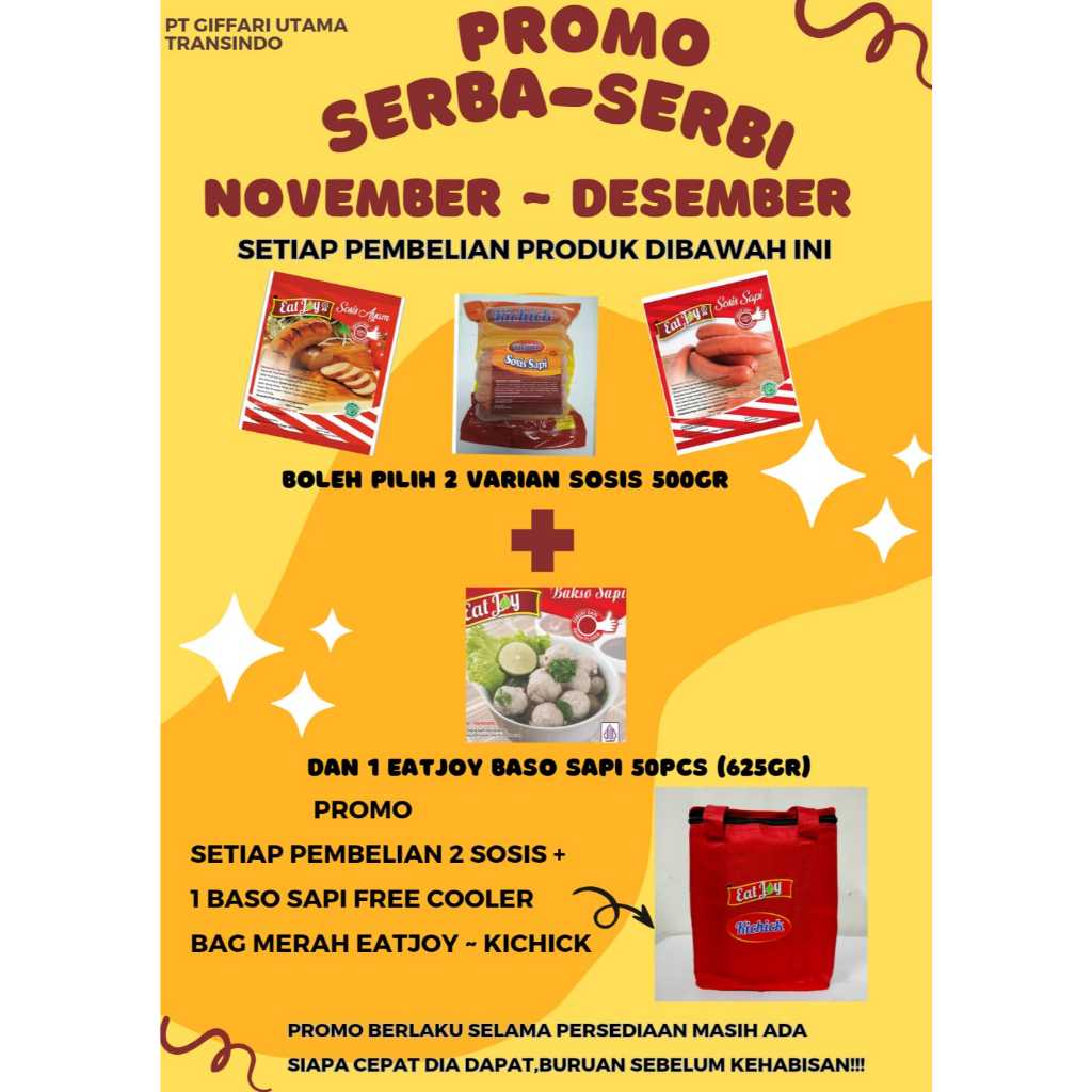 

Promo Akhir Tahun Free Cooler