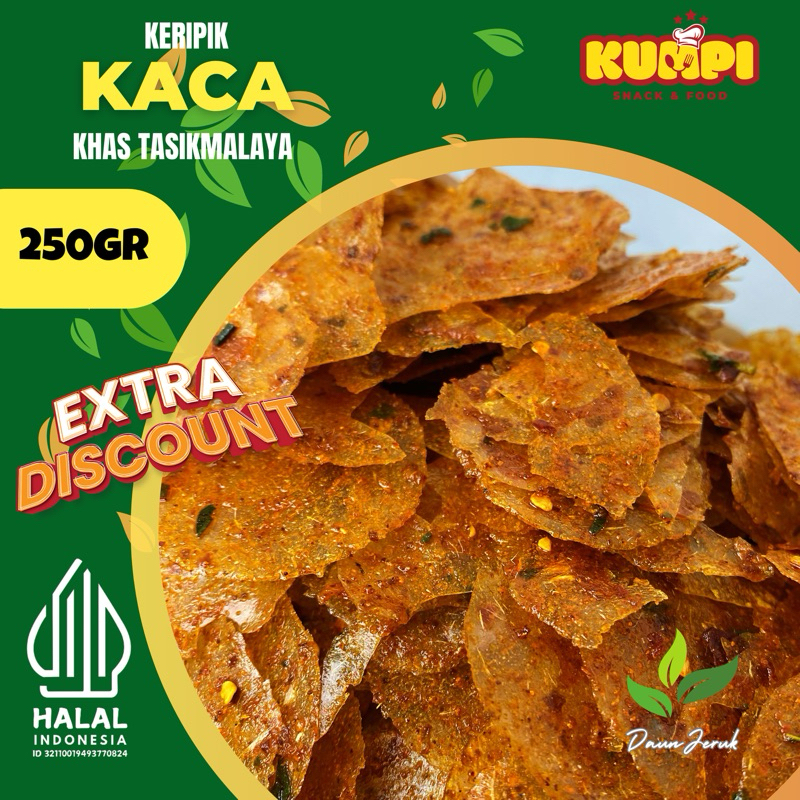 

KERIPIK KACA KUMPI 250Gr - KHAS TASIKMALAYA