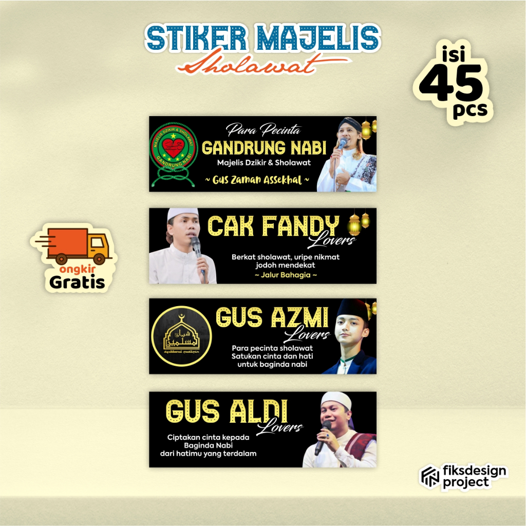 

( Majelis part 2 B ) NEW Stiker Majelis Zahirmania, Syekhermania, Gandrung Nabi, Mafia Sholawat