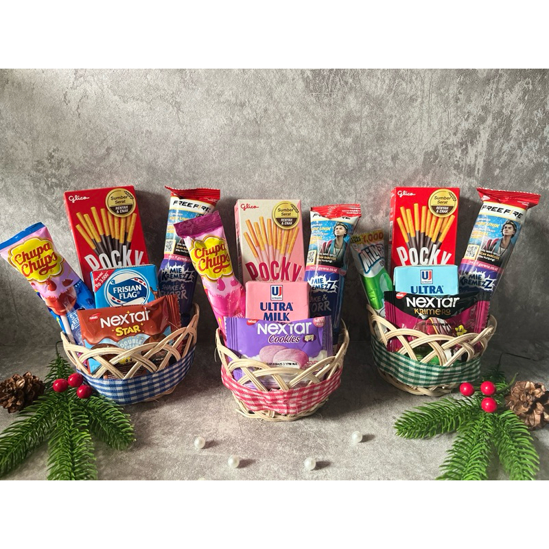 

Hampers Mini Snack / Parcel Ulang Tahun / Bingkisan Hari Guru/ Bingkisan Hari Ibu