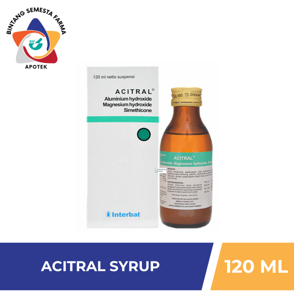 

ACITRAL SYRUP 120 ML