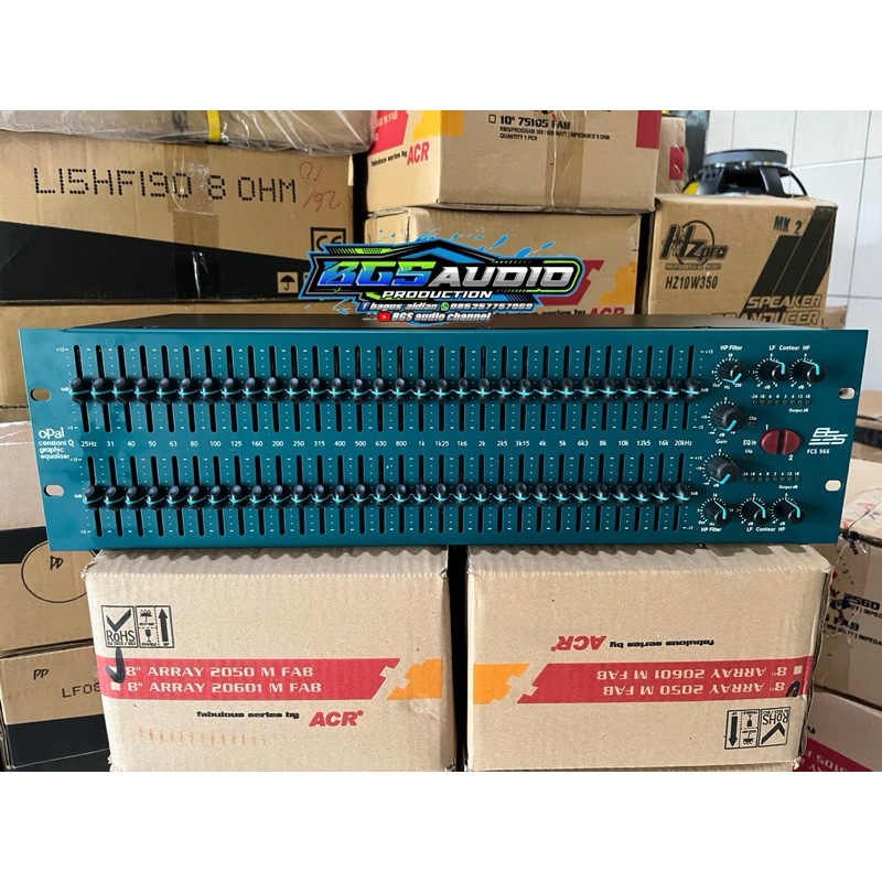 equalizer BSS opal fcs 966