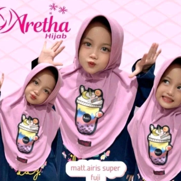 Jilbab Boba Instan / Kerudung Boba Instan Realpic