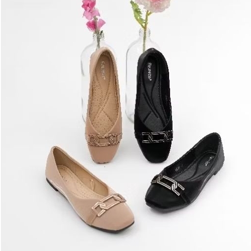 Fleurette | Sepatu Wanita Flat Shoes | FEMI